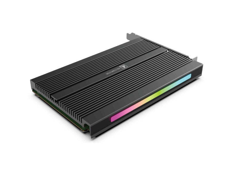 RGB 4槽 M.2 NVMe SSD PCIex16 擴充卡